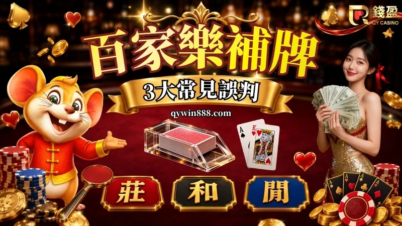 百家樂莊家補牌